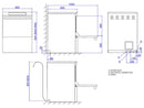 Fagor Evo-Concept Undercounter Dishwasher With Drain Pump CO-502BDD