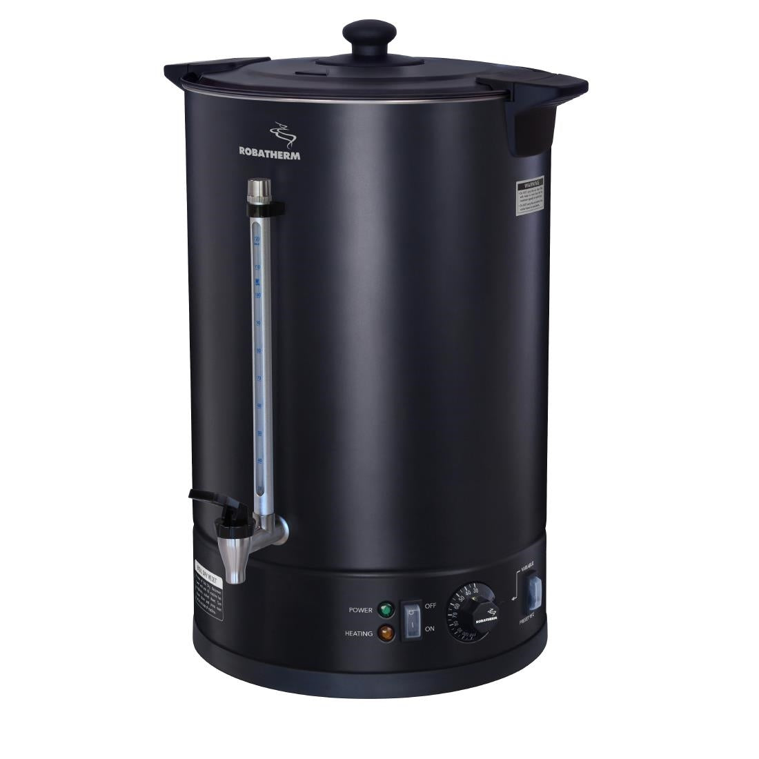 Robatherm Hot Water Urn Black 20 litre DD171