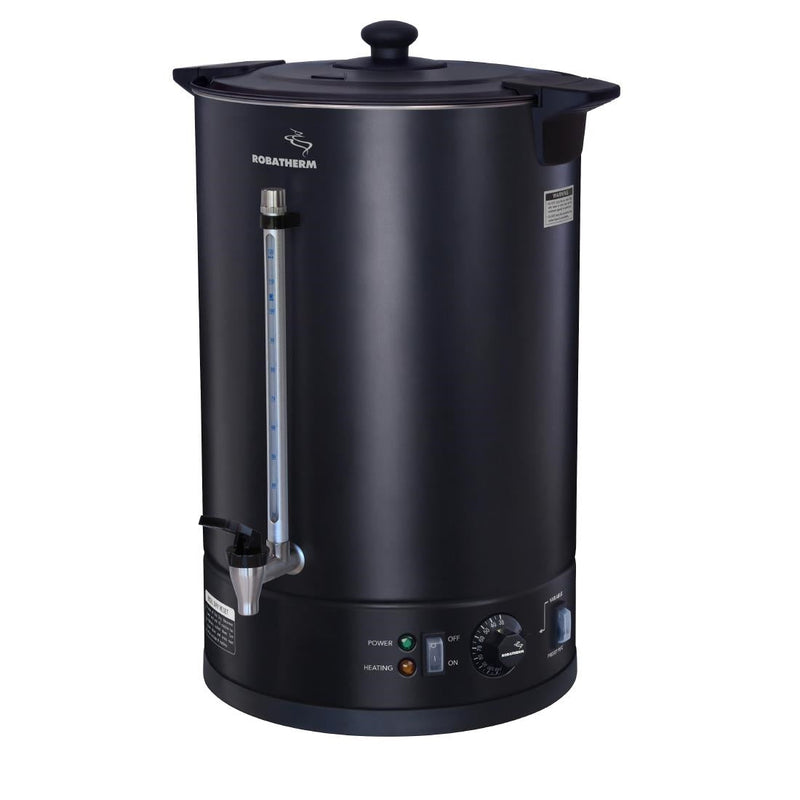 Robatherm Hot Water Urn Black 20 litre