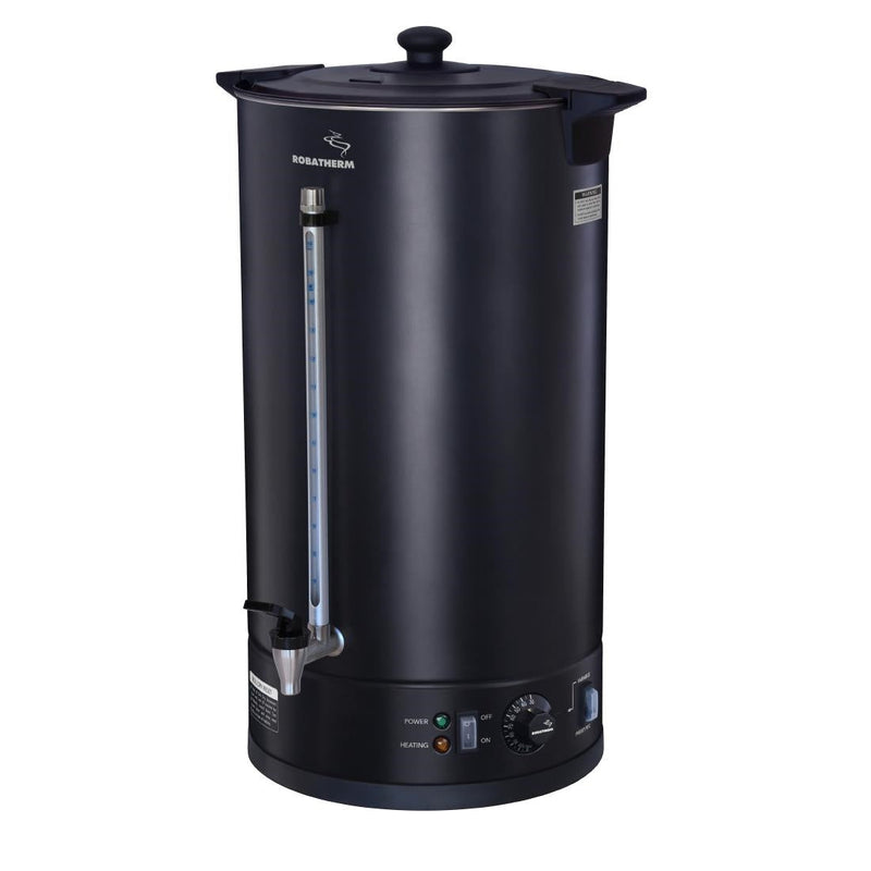 Robatherm Hot Water Urn Black 30 litre
