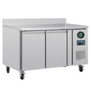 Polar U-Series 2 Door Counter Freezer with Upstand 282Ltr DL916-A