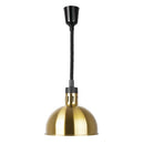 Apuro Retractable Dome Heat Lamp Shade Pale Gold Finish DY462-A