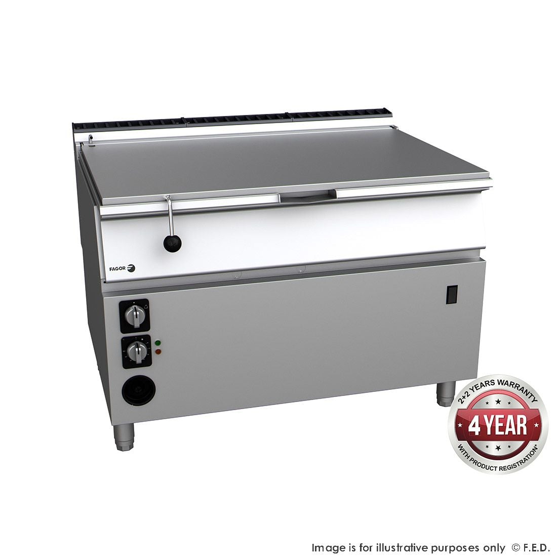 Fagor Kore 900 Series Gas Tilting Bratt Pans SB-G915IM