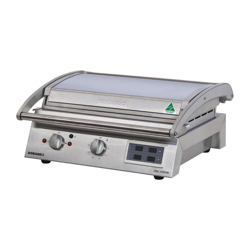 Roband 8 Slice Grill Station Smooth Plate with Electronic Timer 10 Amp (B2B)
