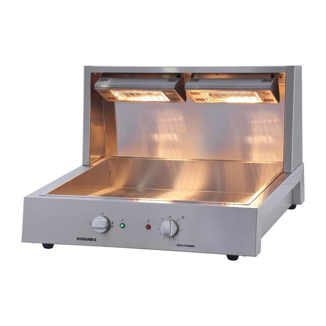 Roband Chip Warmer MW20CW with Sloped Tray for Chips FY968