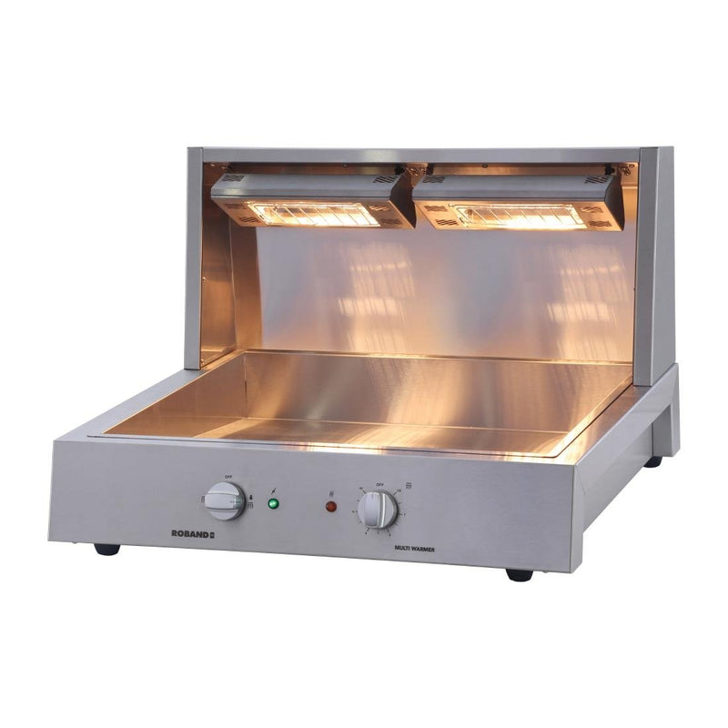 Roband Chip Warmer MC20CW with Sloped Tray for Chips