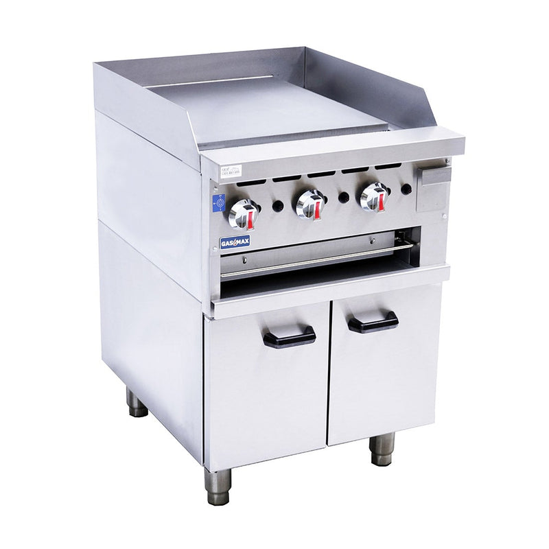 GGS-24ULPG Gas Griddle and Toaster with Cabinet
