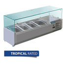 Polar G-Series Countertop Prep Fridge 3x 1/3GN & 1x 1/2GN GD875-A