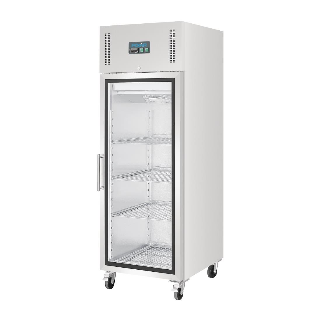 Polar G-Series Gastro Display Glass Door Fridge 600Ltr - White GH218-A