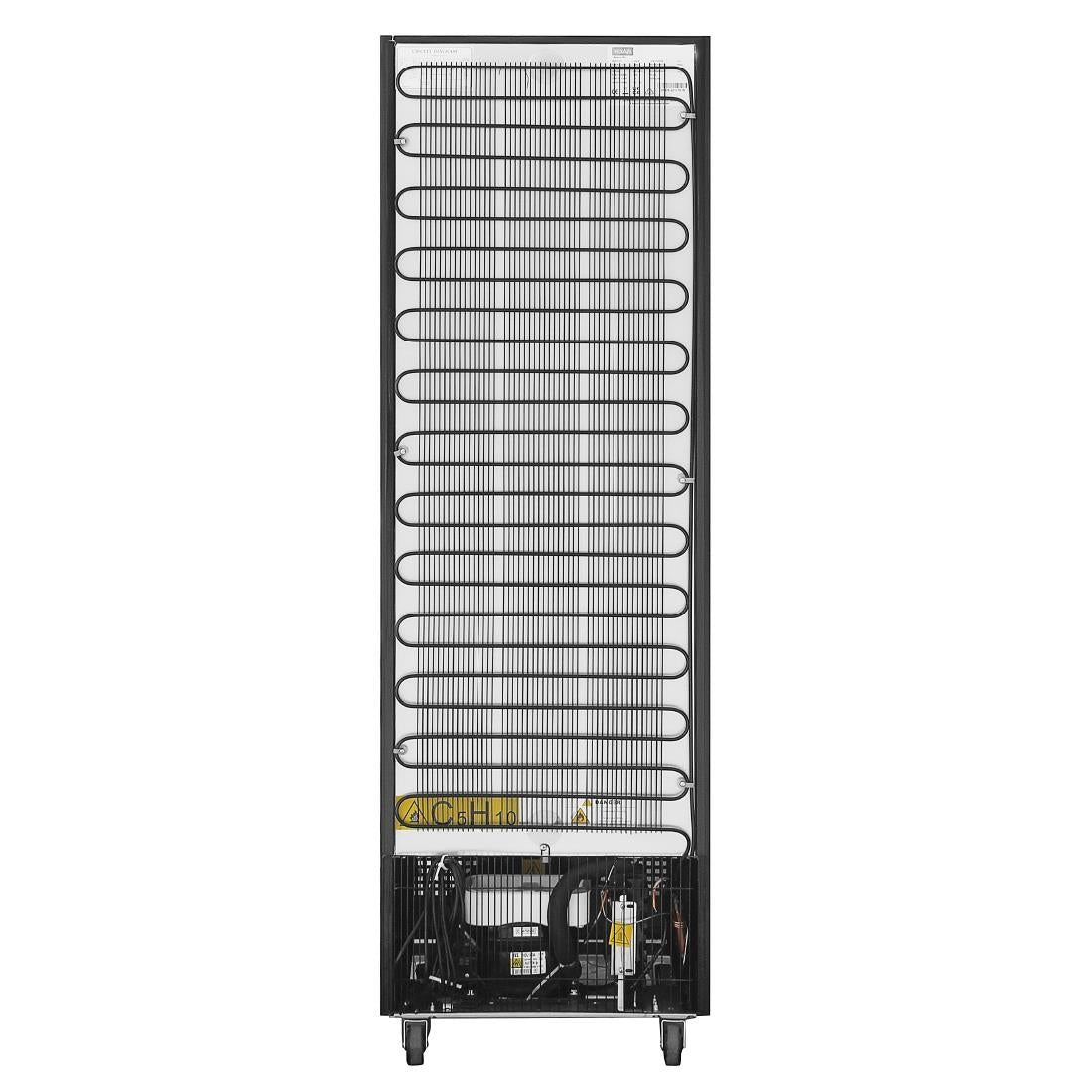 Polar G-Series Upright Display Fridge 218Ltr Black GH426-A