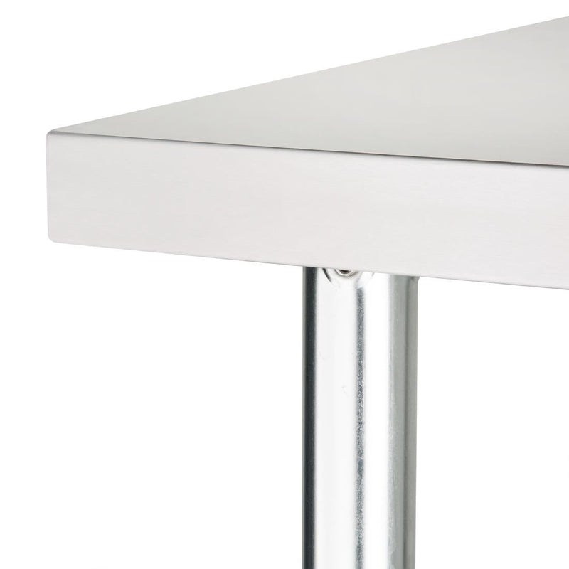 Vogue Stainless Steel Prep Table 1800mm
