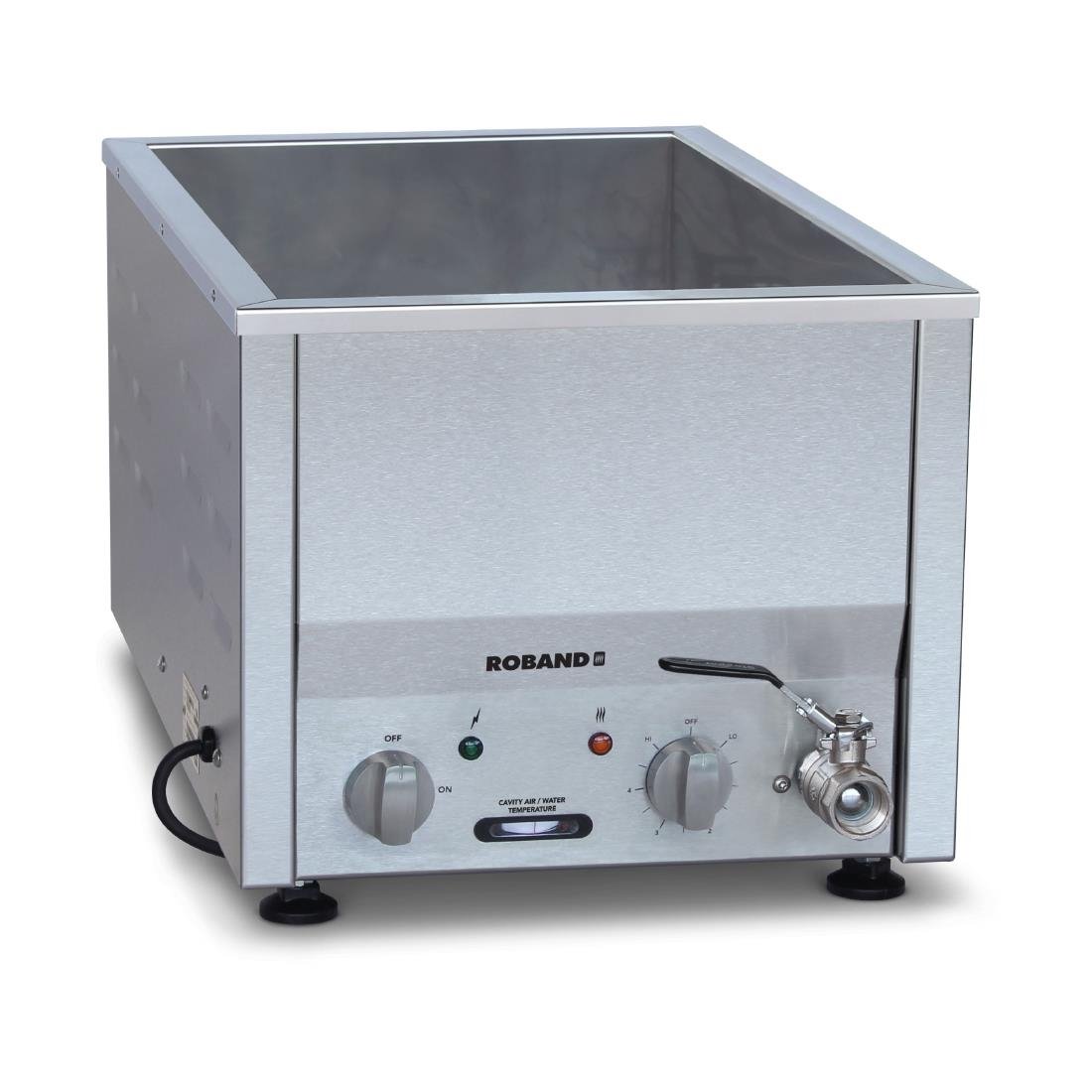 Roband Counter Top Bain-Marie takes 2 x 1/2 size pan Narrow (B2B) GP889