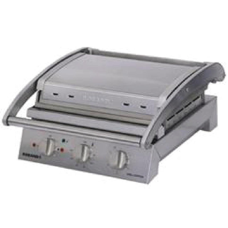 Roband Grill Station GSA610S with Smooth Plates 6 Slice Capacity