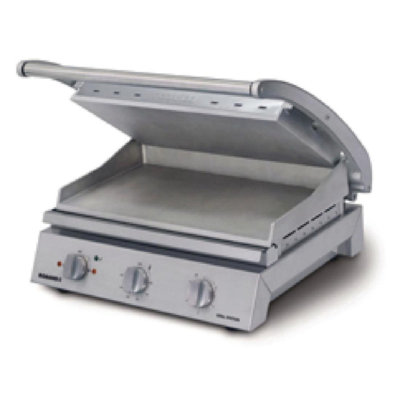 Roband Grill Station GSA810S with Smooth Plates 8 Slice Capacity