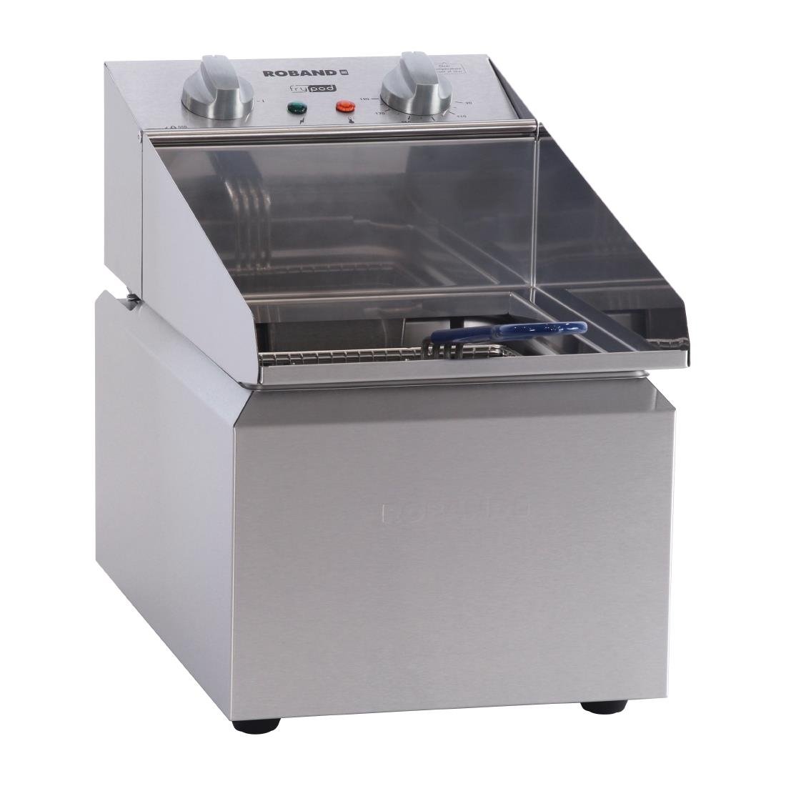 Roband Frypod FR18 Single Pan 8Ltr Tank 10kg Chips/Hour HN195