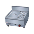 GasMax Dry Bain Marie With 1 X 1/1 Pan + 2 X ¼ Gn Pan & Lid JUS-TY-2