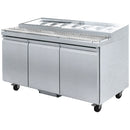 Thermaster Three Door Deluxe Pizza Prep Bench PWB150