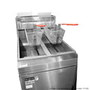 FryMAX Superfast Natural Gas Tube Twin Vat Fryer RC400TE