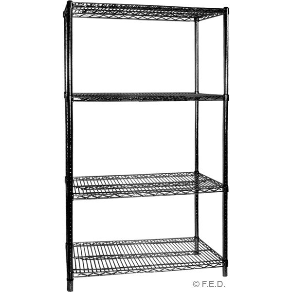 Modular Systems Four Tier Shelving 457 Mm Deep X 1880 High X 1220 Width B18/48