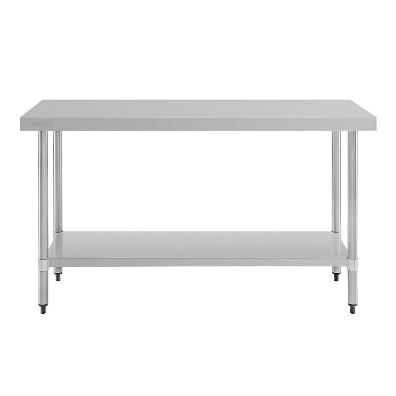 Vogue Stainless Steel Prep Table 1500mm - T377