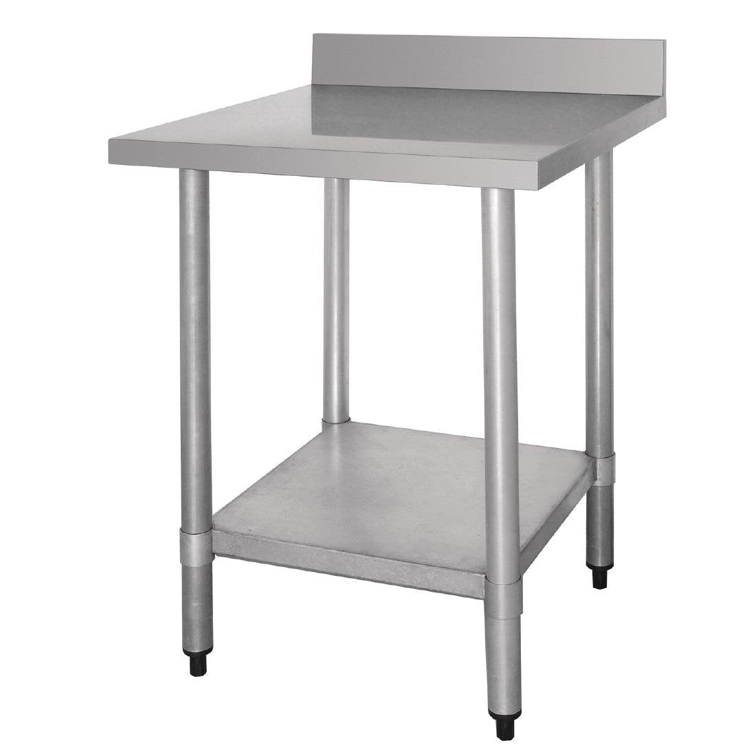 Vogue Stainless Steel Prep Table with Splashback 600mm T379