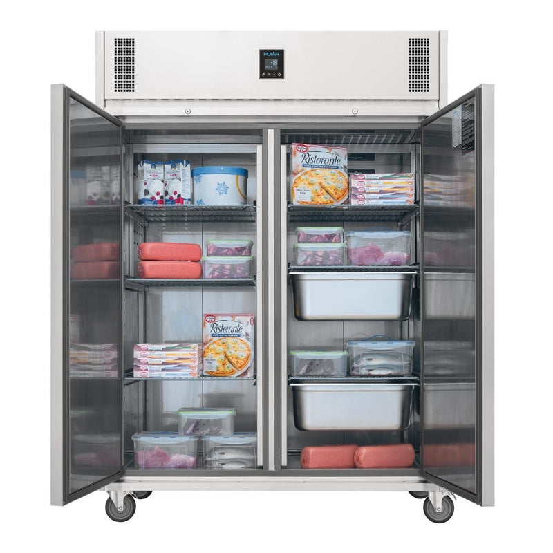 Polar U-Series Premium Double Door Freezer 1170Ltr