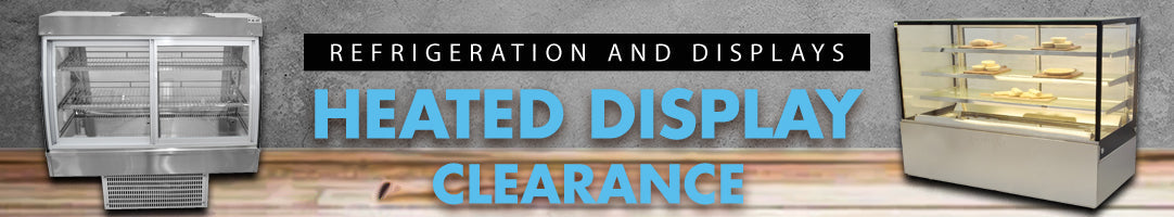Heated Display Cabinets - Clearance