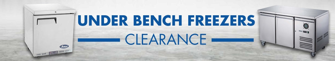 Under Bench Freezers - Clearance