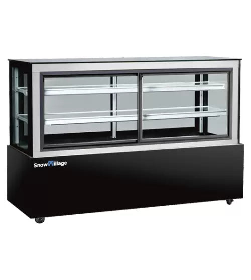 Snow Village Double side Glass door Chilled Food Display DG-1500FZK - DG-1500FZK
