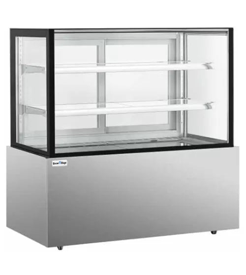 Snow Village Square Glass Chilled Food Display DG-1800FZ - DG-1800FZ
