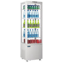 Polar C-Series Energy Efficient Curved Door Display Fridge White - 235Ltr CX575-A