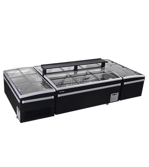Snow Village Modular Supermarket Island Freezer CQZ-15L - CQZ-15L