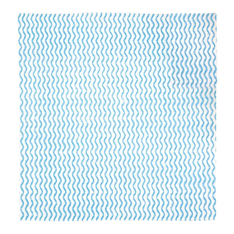 Jantex Non Woven Cloths Blue (Roll of 100 Sheets) CS806