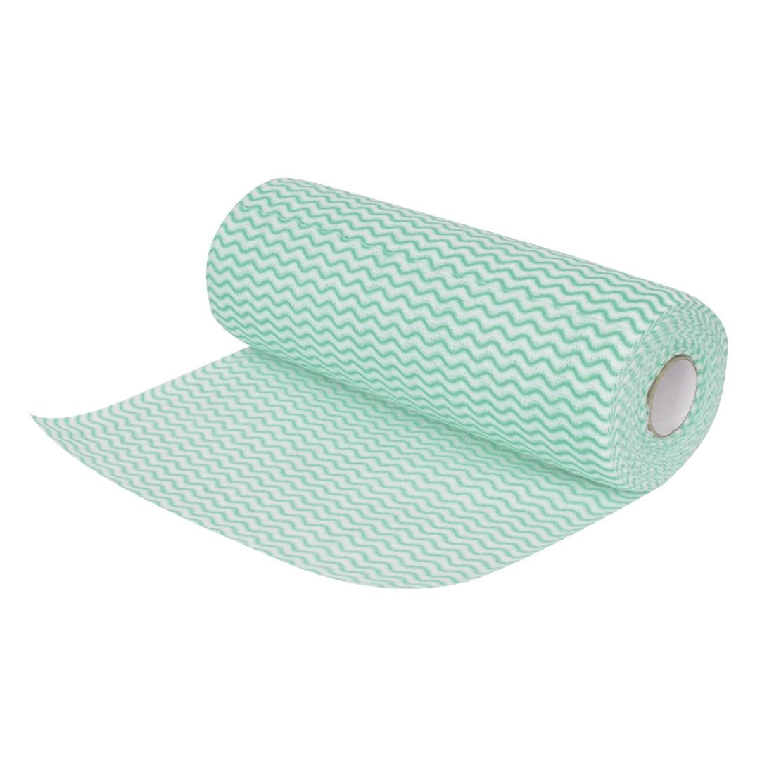 Jantex Non Woven Cloths Green (Roll of 100 Sheets) CS807
