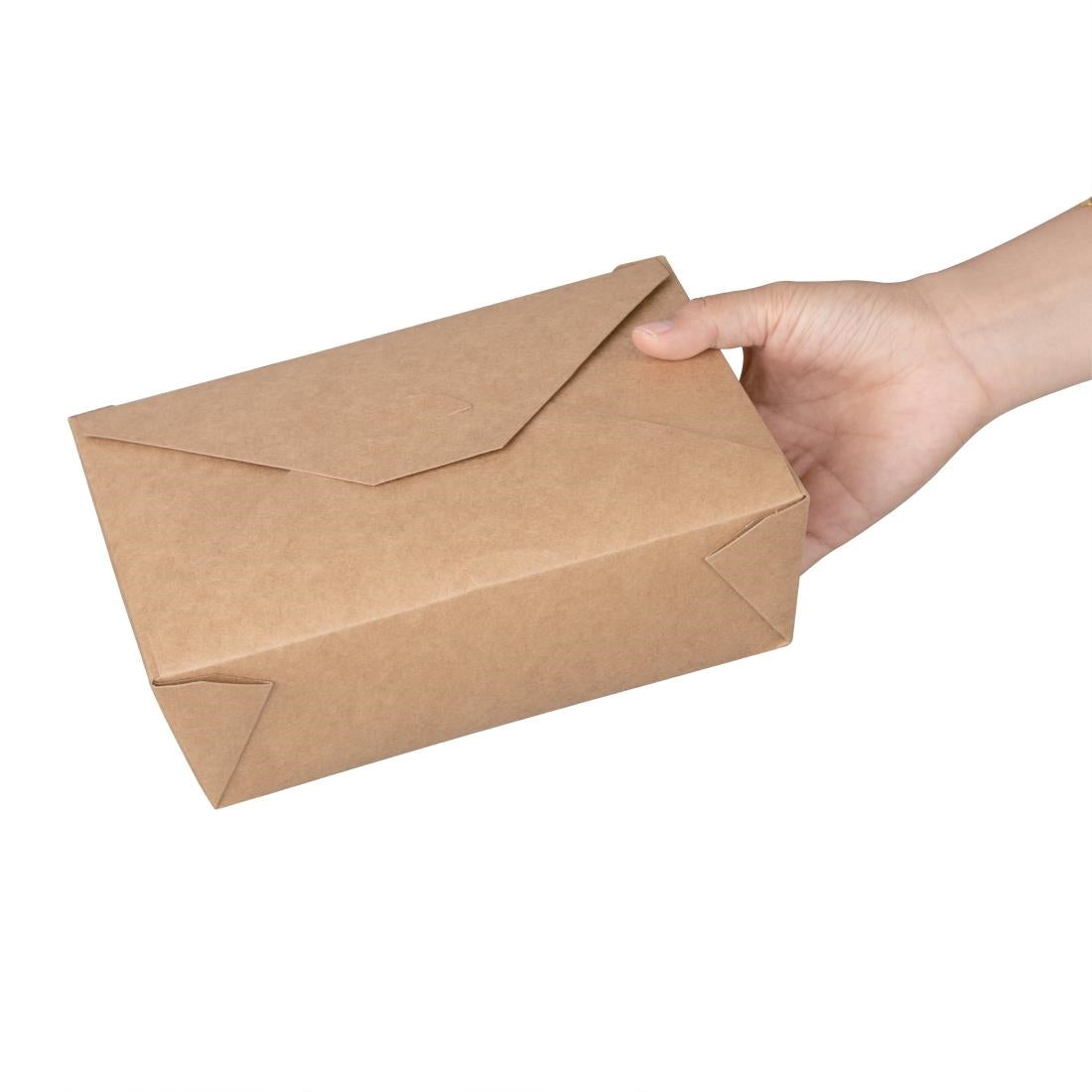 Fiesta Compostable Paperboard Food Cartons 1800ml / 63oz (Pack of 200) FB675