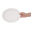 Fiesta Compostable Bagasse Oval Plates 198mm (Pack of 50) FC534