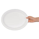 Fiesta Compostable Bagasse Oval Plates 316mm (Pack of 50) FC535