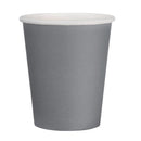 Fiesta Recyclable Takeaway Coffee Cups Single Wall Charcoal 225ml (Pack of 1000) GP415