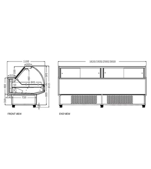Snow Village Display Cabinet For Deli XC-ZSG-19 - XC-ZSG-19
