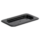 Vogue Black Polycarbonate 1/9 Gastronorm Tray Lid U479