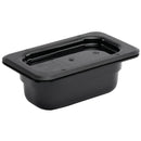 Vogue Black Polycarbonate 1/9 Gastronorm Tray 65mm U472