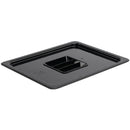 Vogue Polycarbonate 1/2 Gastronorm Black Lid U475
