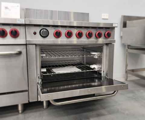 GBS6TS Gasmax 6 Burner With Oven Flame Failure GBS6TS