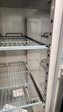 FED-X S/S Two Full Glass Door Upright Freezer - XURF1410G2V