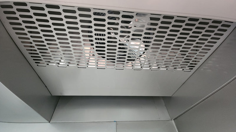 FED-X S/S Two Full Glass Door Upright Freezer - XURF1410G2V