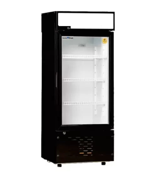 Snow Village SINGLE DOOR DISPLAY FRIDGE LC-138 - LC-138