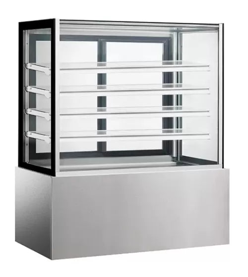 Snow Village Square Glass Chilled Food Display DG-900FZH4 - DG-900FZH4