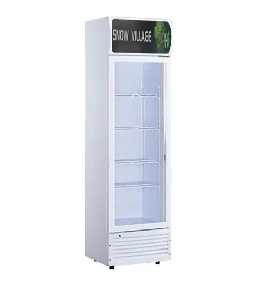 Snow Village Single Glass Door Display Fridge LC-228(A) - LC-228(A)