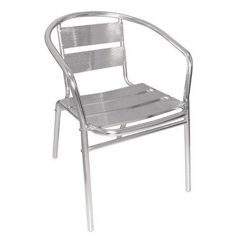 U419 Bolero Aluminium Stacking Chairs 735mm U419
