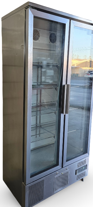 Polar CK477-A 2-Glass Door Upright Chiller - 718570